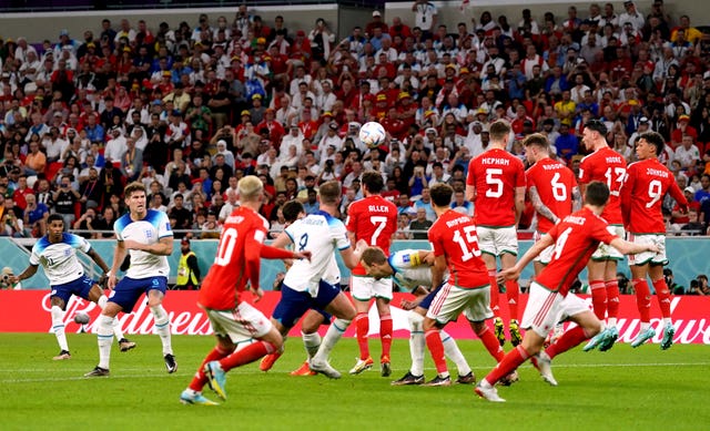 Marcus Rashford (far left) opens the scoring with a fine free-kick