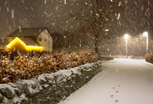 Winter weather Dec 15th 2018