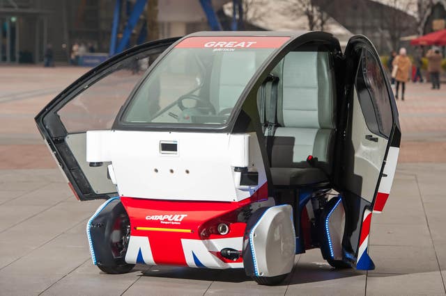 Pathfinder driverless pod