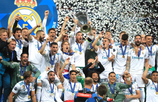 Real have won the Champions League or European Cup a record 13 times
