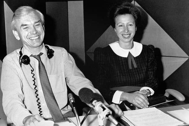 John Humphrys, who is presenting the Today programme for the final time, interviewing the Princess in 1995