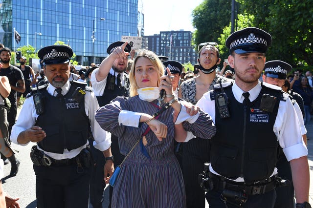 Black Lives Matter protest
