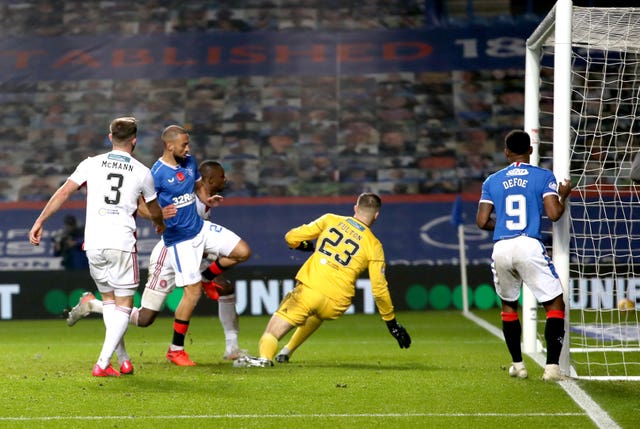 Rangers enjoyed a gr-eight weekend, thrashing Hamilton 8-0 to send out a statement to title rivals Celtic, who are nine points behind Steven Gerrard's team albeit with two matches in hand 