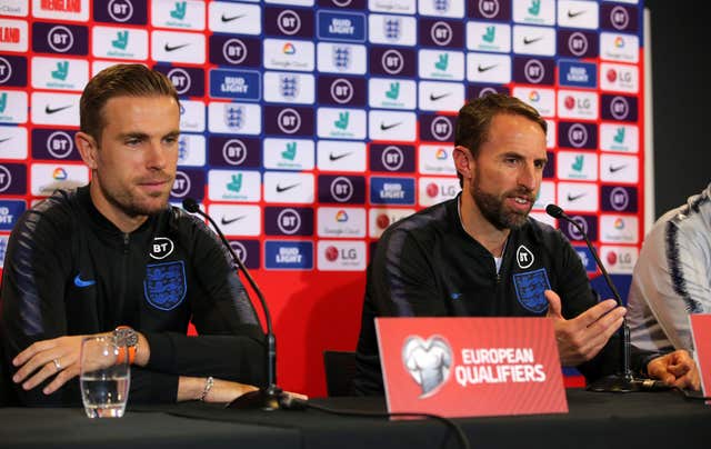 England manager Gareth Southgate and Jordan Henderson (left) were among those to praise Mark Cavendish