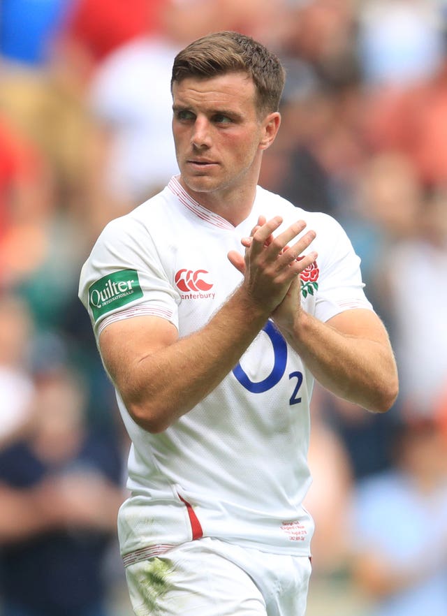 George Ford says England are now calmer when the pressure is on