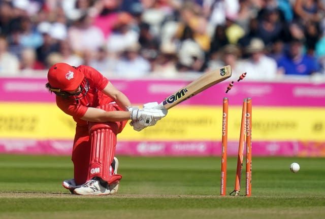 It was a demoralising day for England's cricketers (Adam Davy/PA)