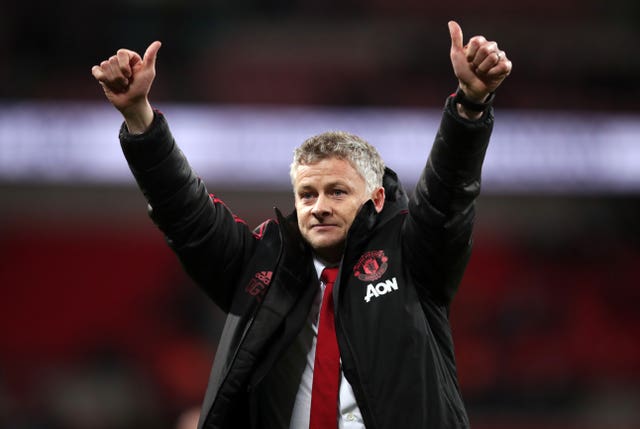 Ole Gunnar Solskjaer came out on top at Wembley 