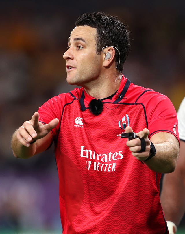 Referee Ben O’Keeffe has been the subject of a charm offensive from the Lions