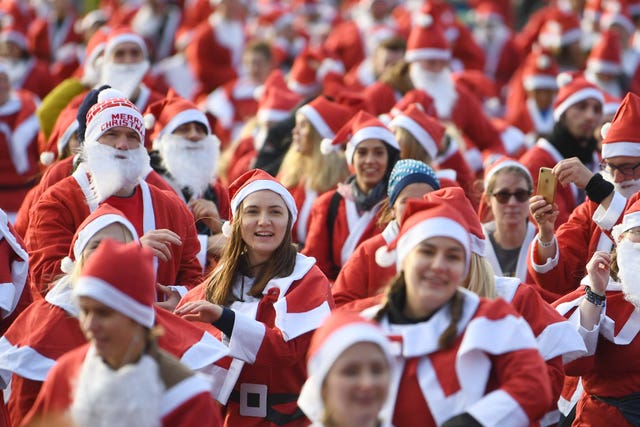 London Santa Run 2019