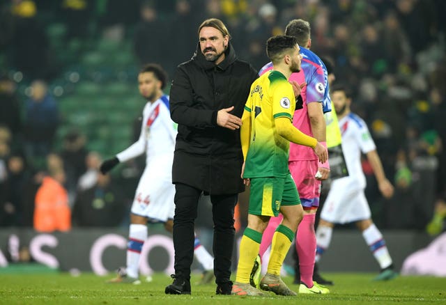 Daniel Farke's side were pegged back late on