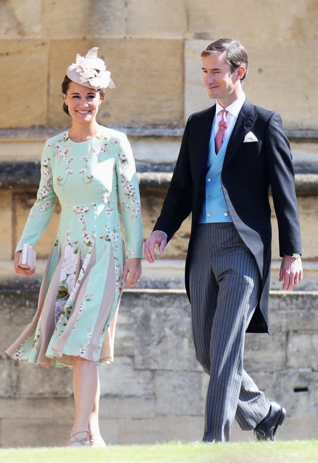 James and Pippa Matthews in 2018.