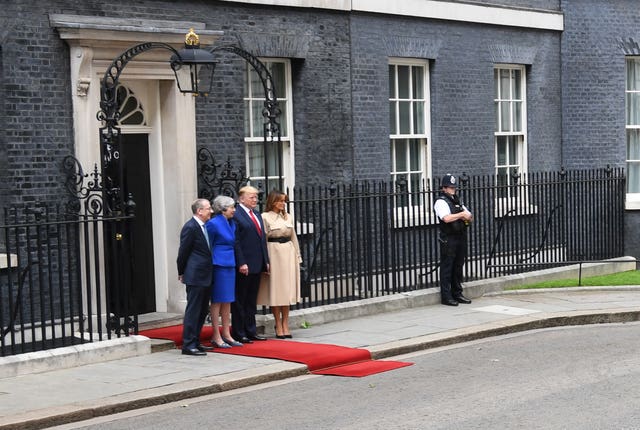 President Trump state visit to UK – Day Two