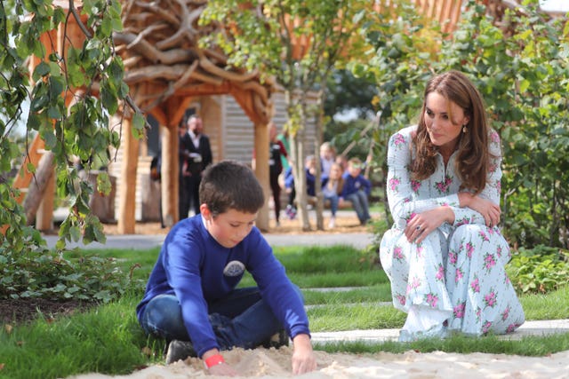 Duchess Of Cambridge visits RHS Wisley