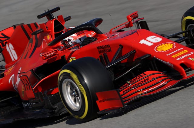 Charles Leclerc won two races for Ferrari last season