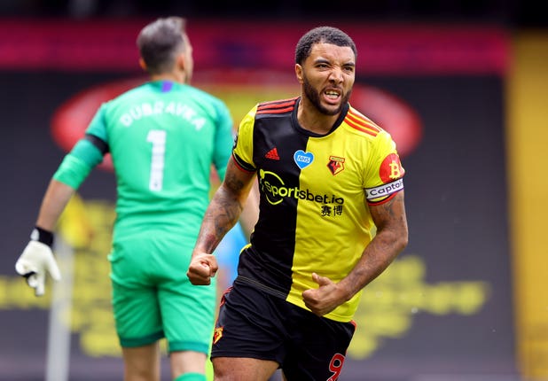 Troy Deeney was Watford's match-winner against Newcastle