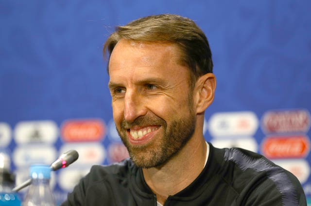 England manager Gareth Southgate during the press conference at the Luzhniki Stadium, Moscow