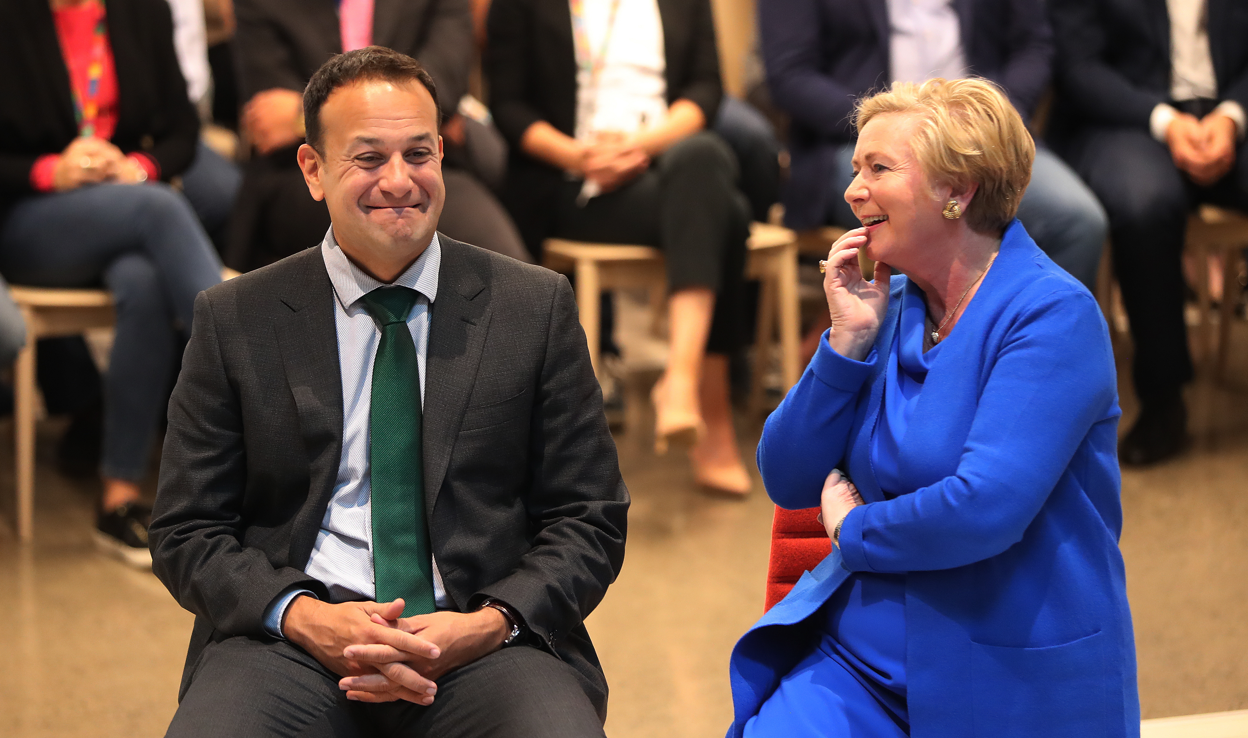 Leo Varadkar with s Fitzgerald