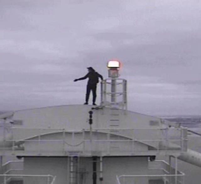 Drone Pilot on Severn bridge