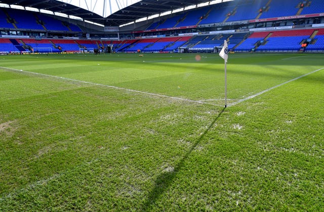 Bolton will stage matches at the University of Bolton Stadium until the end of the season 