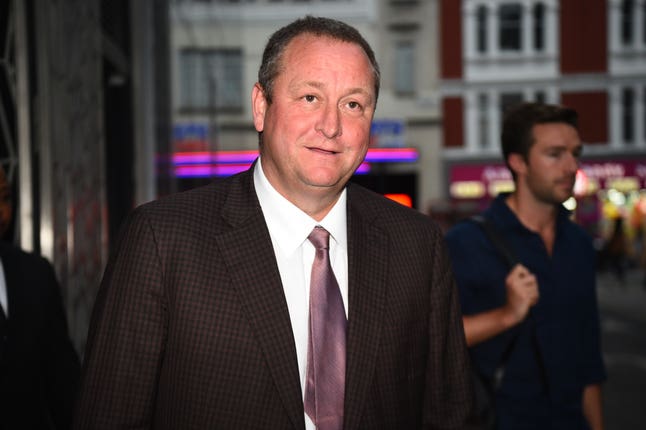 Former Newcastle owner Mike Ashley is interested in buying Derby