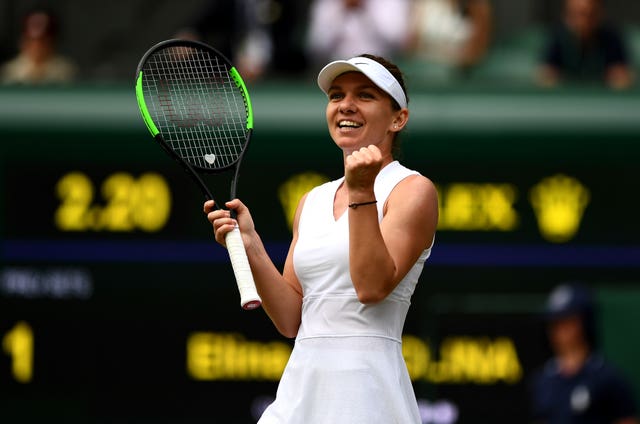 Simona Halep won last year's French Open