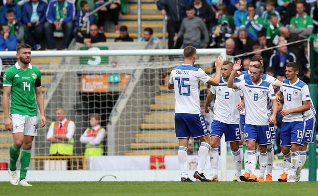 Northern Ireland v Bosnia and Herzegovina – UEFA Nations League – League B – Group Three – Windosr Park