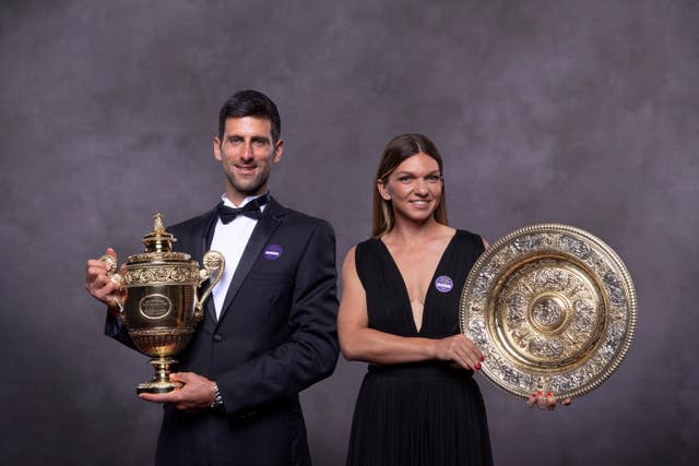 Novak Djokovic and Simona Halep received the same prize money for winning Wimbledon last year 