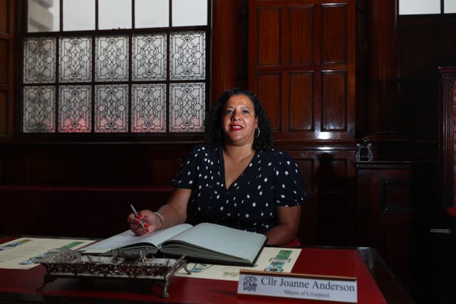 Mayor of Liverpool Joanne Anderson