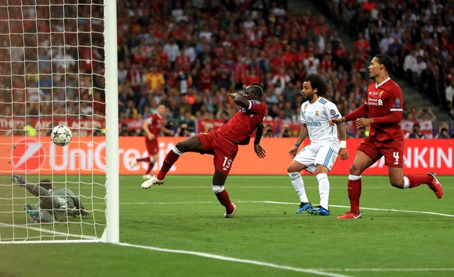 Mane scored in the Champions League final against Real Madrid in Kiev a year ago