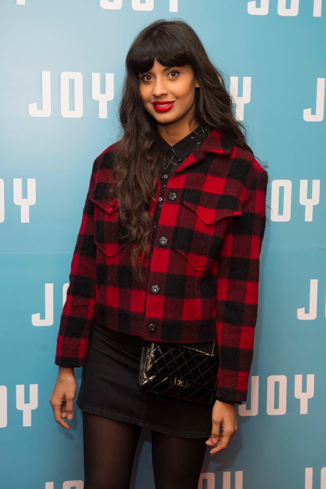 Jameela Jamil on the red carpet