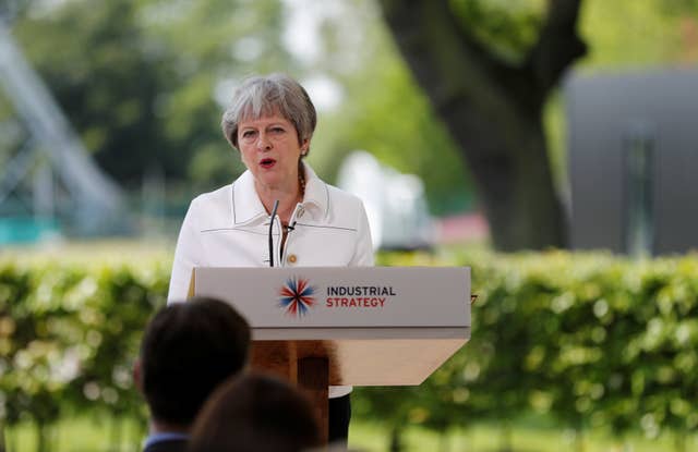 Theresa May visit to Macclesfield