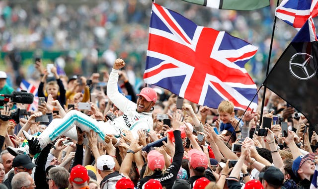 Mercedes driver Lewis Hamilton will not have any fans to cheer him on at Silverstone this year 