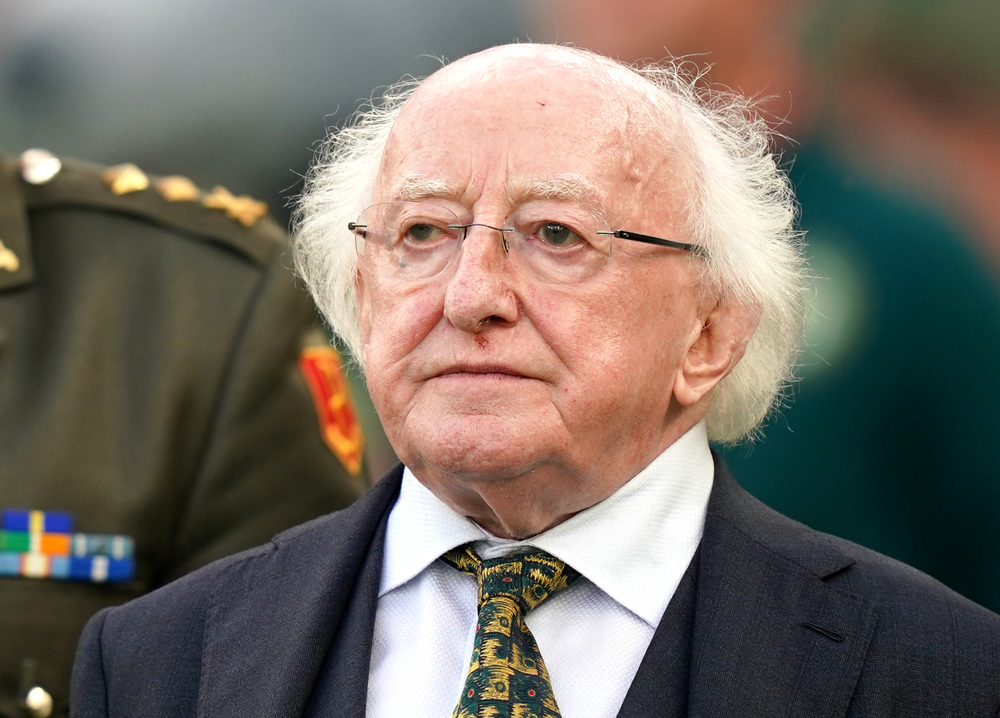 President of Ireland Michael D Higgins