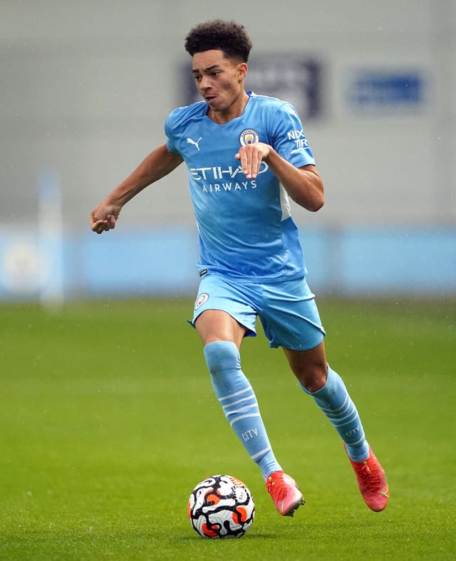 Manchester City’s Sam Edozie