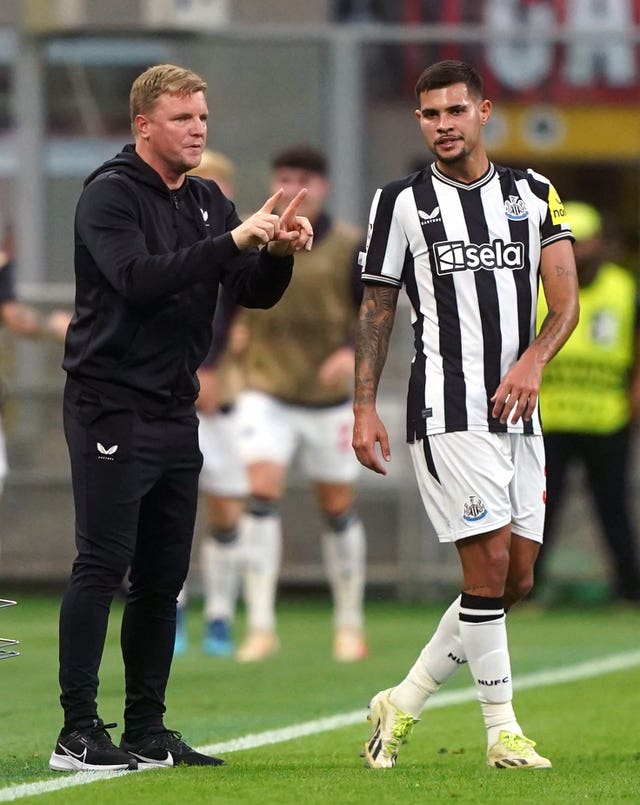 Newcastle head coach Eddie Howe has admitted how important midfielder Bruno Guimaraes is to his team