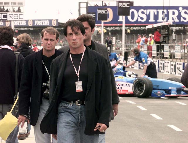 Film star Sylvester Stallone was among the celebrities in attendance for the 1998 race. The Rocky actor visited the pits during qualifying