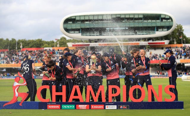England won the 2017 50-over World Cup