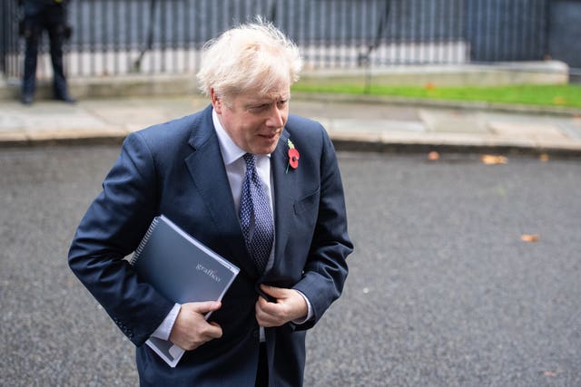 Prime Minister Boris Johnson