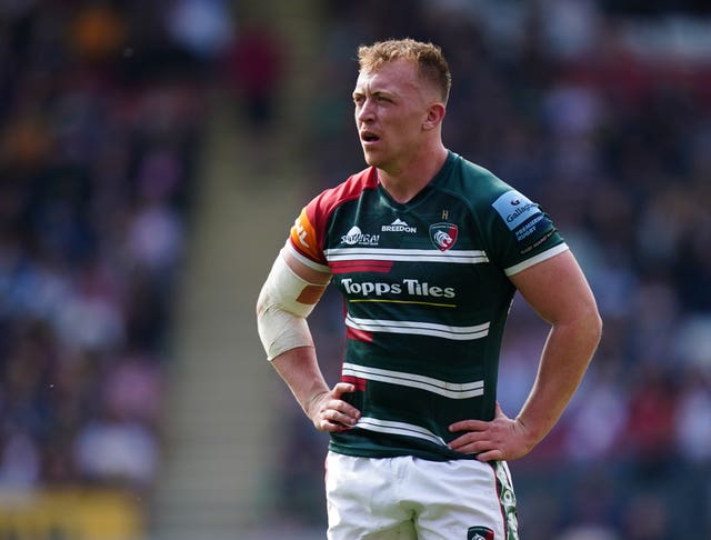 Leicester flanker Tommy Reffell will miss out against Argentina