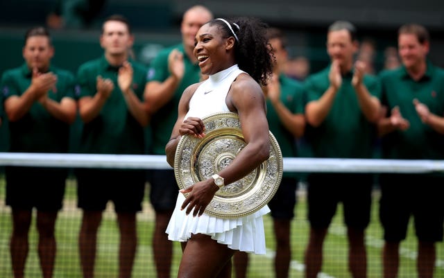 Williams will be bidding for her eighth Wimbledon singles title this summer