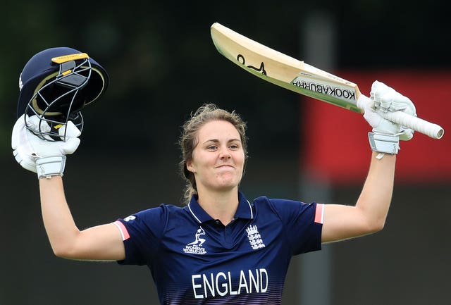 Nat Sciver has been part of the England side currently on a 10-match winning run (Mike Egerton/PA)