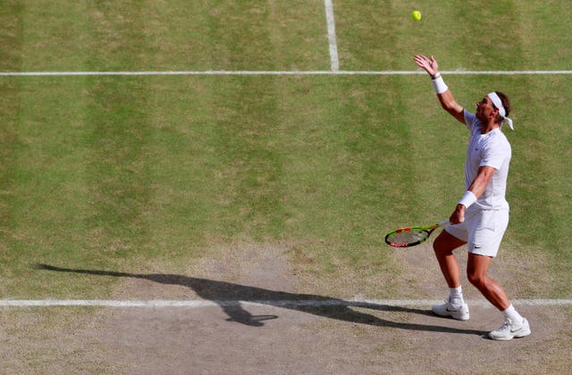 Rafael Nadal gave it his all