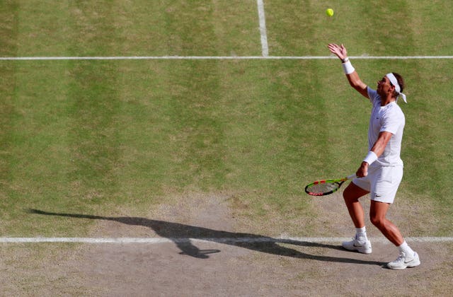 Rafael Nadal gave it his all 