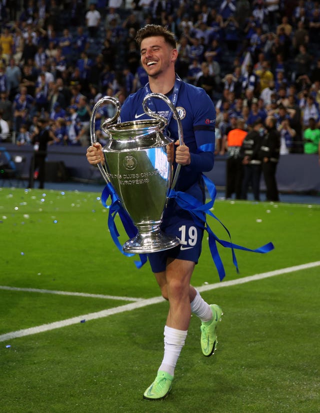 Mason Mount won the Champions League with Chelsea