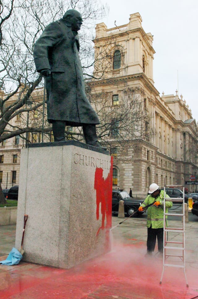 Winston Churchill Statue