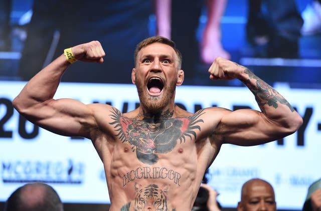 Conor McGregor is one of the biggest names in contact sports but is yet to respond to Gallagher's offer (PA Wire/PA Images)