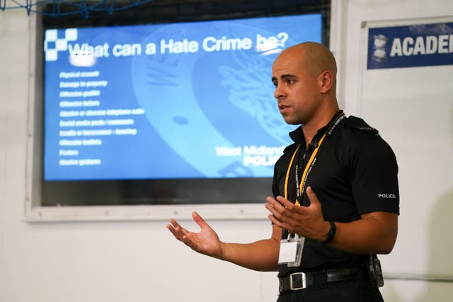 Hate Crime talk at Birmingham City Football Club