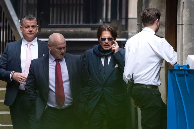 Johnny Depp is suing the Sun
