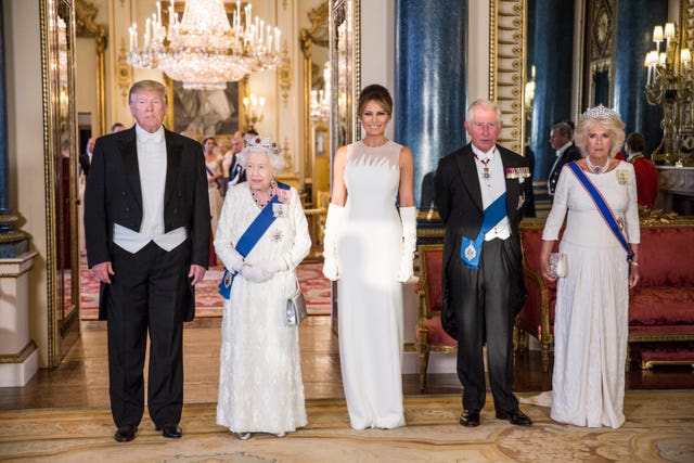 Donald Trump and the royals