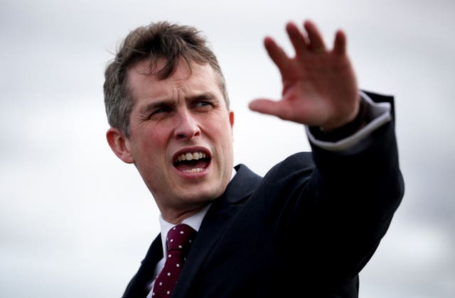 Defence Secretary Gavin Williamson confirmed the casualty (Jane Barlow/PA)
